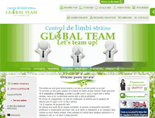 Tablet Screenshot of globalteam.ro